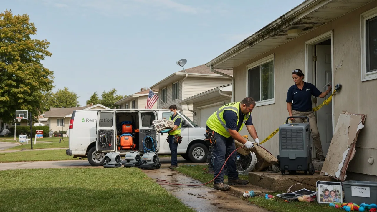 Water Damage Restoration in Gillett, TX near me